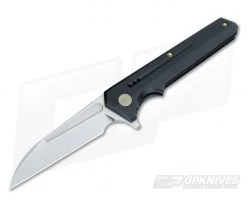WE Knife Co 705E Flipper Black Ti Rubbed Satin M390