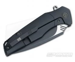 WE Knife Co Nitida 707E Black Titanium Flipper Carbon Fiber Black SW S35VN 6 WE Knife Co Nitida 707E Black Titanium Flipper Carbon Fiber Black SW S35VN -Outlet Flippers Store 707e 2