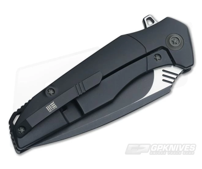 WE Knife Co Nitida 707E Black Titanium Flipper Carbon Fiber Black SW S35VN 4 WE Knife Co Nitida 707E Black Titanium Flipper Carbon Fiber Black SW S35VN - Image 2