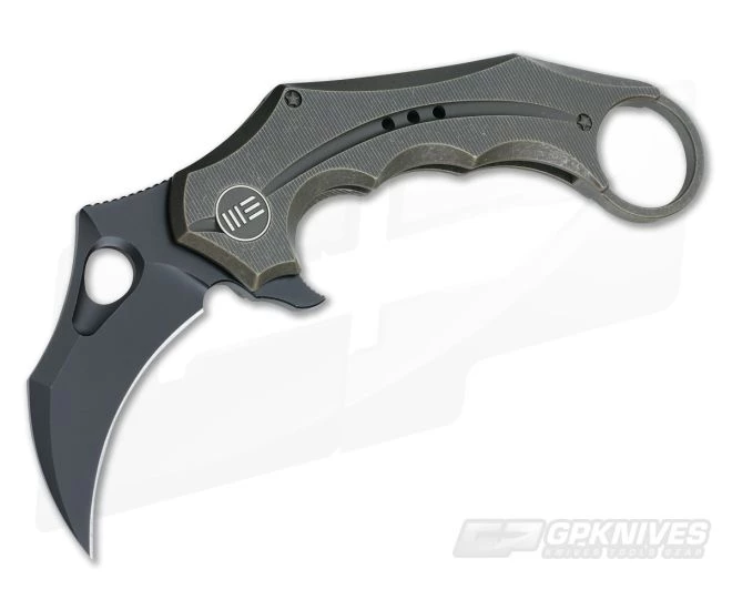 WE Knife Co 708E Karambit Bronze Ti Black SW S35VN 3 WE Knife Co 708E Karambit Bronze Ti Black SW S35VN