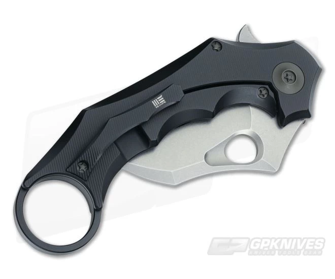WE Knife Co 708H Karambit Black Ti Stonewash S35VN 4 WE Knife Co 708H Karambit Black Ti Stonewash S35VN - Image 2