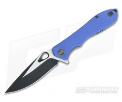 WE Knife 715C Ignition Flipper Blue G10 Black Two-Tone VG10