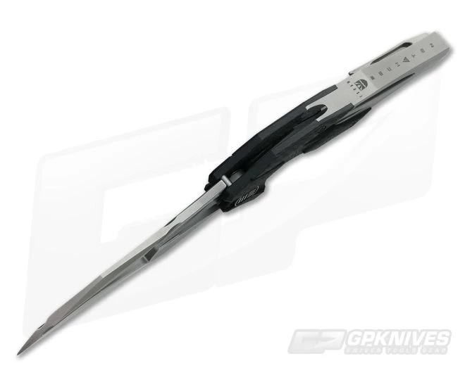 WE Knives 719B Eschaton Isham Flipper Carbon Fiber Titanium Stonewashed M390 5 WE Knives 719B Eschaton Isham Flipper Carbon Fiber Titanium Stonewashed M390 - Image 3