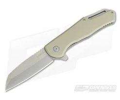 Kabar Jarosz Titanium Frame Lock Flipper Wharncliffe 7508