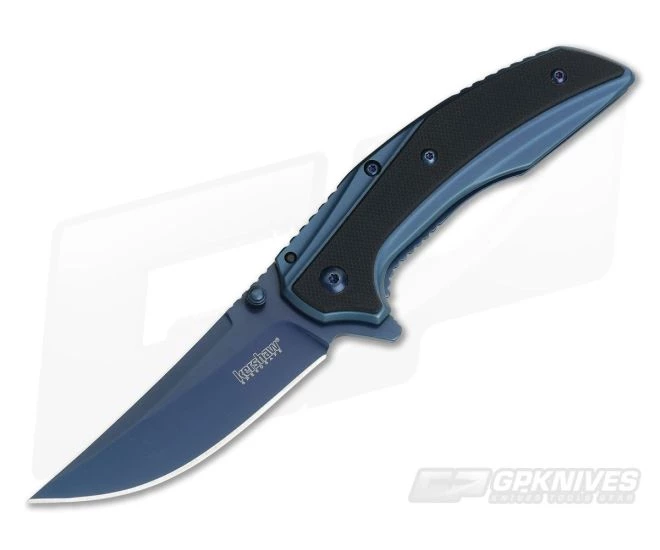 Kershaw Outright Blue PVD Assisted Frame Lock Flipper 8320 3 Kershaw Outright Blue PVD Assisted Frame Lock Flipper 8320