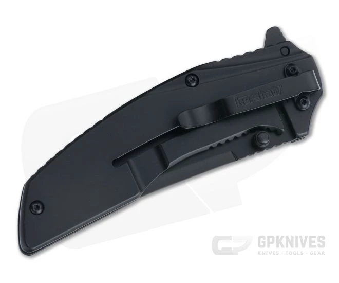 Kershaw Outright Trailing Point Black PVD Assisted Frame Lock Flipper 8320BLK 4 Kershaw Outright Trailing Point Black PVD Assisted Frame Lock Flipper 8320BLK - Image 2