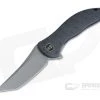 WE Knives 912D Synergy2 Integral Flamed Titanium Stonewashed M390 Compound Tanto Flipper