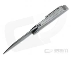 Isham Bladeworks Abstruse Front Flipper Titanium Frame Lock -Outlet Flippers Store abstruse ti 3 1