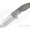 Reate Knives Augustus Kirby Lambert Design Green Canvas Micarta M390 Harpoon Tanto Flipper -Outlet Flippers Store aug gm 1