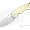GiantMouse ACE Biblio Brass Satin M390 Liner Lock Flipper -Outlet Flippers Store biblio brass 1