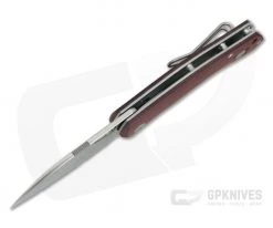 GiantMouse ACE Biblio Burgundy Canvas Micarta Satin M390 Liner Lock Flipper 7 GiantMouse ACE Biblio Burgundy Canvas Micarta Satin M390 Liner Lock Flipper -Outlet Flippers Store biblio burgundy 3