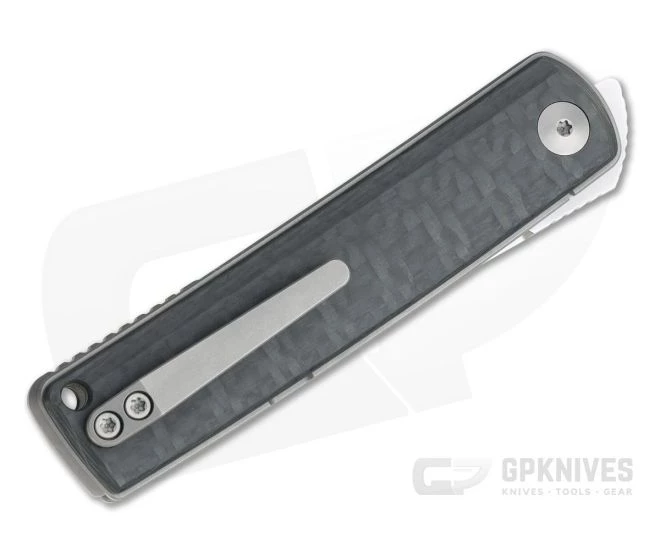 Reate Knives Bushido Carbon Fiber Stonewashed M390 Kwaiken Front Flipper 4 Reate Knives Bushido Carbon Fiber Stonewashed M390 Kwaiken Front Flipper - Image 2