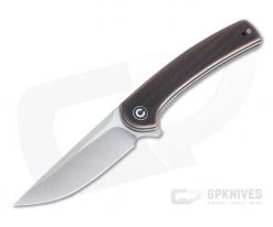 CIVIVI Mini Asticus Satin Stainless Black Copper Liner Lock Flipper C19026B-1