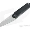 CIVIVI x Ostap Hel Ki-V Plus Top Flipper Blasted Nitro-V Black G10 Folder C20005B-1 -Outlet Flippers Store c20005b 1 1 1