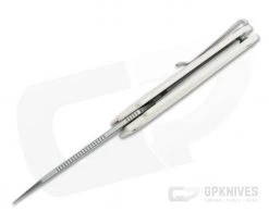 CIVIVI x Ostap Hel Ki-V Plus Top Flipper Blasted Nitro-V Ivory G10 Folder C20005B-2 -Outlet Flippers Store c20005b 2 3