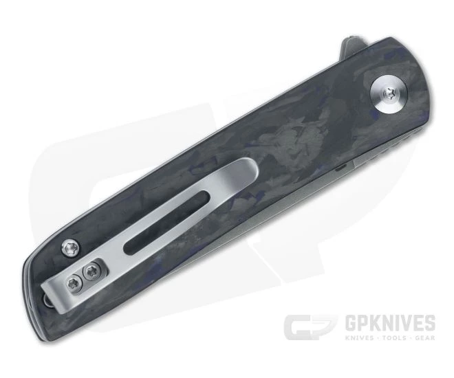 CIVIVI Bo Zinker Gray Stonewashed Nitro-V Blue Carbon Fiber Liner Lock Flipper C20009B-A 4 CIVIVI Bo Zinker Gray Stonewashed Nitro-V Blue Carbon Fiber Liner Lock Flipper C20009B-A - Image 2