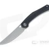 CIVIVI Lazar Isham Gray Stonewashed Stainless Black G10 Front Flipper C20013-1 -Outlet Flippers Store c20013 1 1