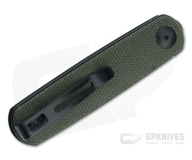 CIVIVI x Lundquist Lumi Black Stonewashed 14C28N Green Micarta Top Flipper C20024-1 4 CIVIVI x Lundquist Lumi Black Stonewashed 14C28N Green Micarta Top Flipper C20024-1 - Image 2