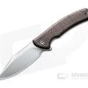 CIVIVI Sinisys Flipper Blasted 14C28N Burlap Micarta Frame Lock Folder C20039-2 -Outlet Flippers Store c20039 2 1