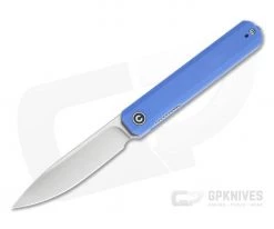 CIVIVI Exarch C2003B Blue G10 Satin D2 Liner Lock Front Flipper