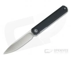 CIVIVI Exarch C2003C Black G10 Satin D2 Liner Lock Front Flipper