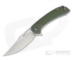 CIVIVI Dogma C2005A OD Green G10 Satin D2 Stainless Steel Liner Lock Flipper