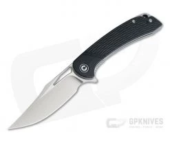 CIVIVI Dogma C2005D Black G10 Satin D2 Stainless Steel Liner Lock Flipper