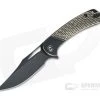 CIVIVI Dogma C2005E Black Polished Brass Black Stonewashed D2 Liner Lock Flipper -Outlet Flippers Store c2005e 2