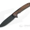CIVIVI Voltaic Flipper Black Stonewashed 14C28N Cuibourtia Wood Inlaid Frame Lock Folder C20060-1 -Outlet Flippers Store c20060 1 2 1
