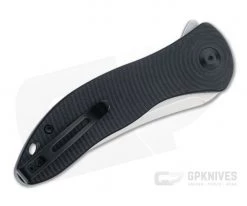 CIVIVI Synergy3 Tanto Stonewashed Nitro-V Black G10 Liner Lock Flipper C20075B-1 -Outlet Flippers Store c20075b 1 2 1