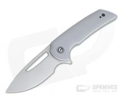 CIVIVI Odium C2010A Ferrum Forge Gray G10 Stonewashed D2 Liner Lock Flipper