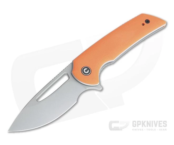 CIVIVI Odium C2010B Ferrum Forge Orange G10 Stonewashed D2 Liner Lock Flipper 3 CIVIVI Odium C2010B Ferrum Forge Orange G10 Stonewashed D2 Liner Lock Flipper