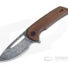 CIVIVI Odium Ferrum Forge Black Damascus Cuibourtia Wood Liner Lock Flipper C2010DS-1 -Outlet Flippers Store c2010ds 1 1 1