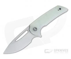 CIVIVI Odium C2010F Ferrum Forge Natural G10 Stonewashed D2 Liner Lock Flipper