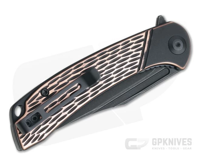 CIVIVI Dogma Black Polished Copper Black Stonewashed D2 Liner Lock Flipper C2014B 4 CIVIVI Dogma Black Polished Copper Black Stonewashed D2 Liner Lock Flipper C2014B - Image 2