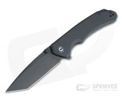 CIVIVI Brazen Tanto Black G10 Black Stonewashed D2 Liner Lock Flipper C2023C