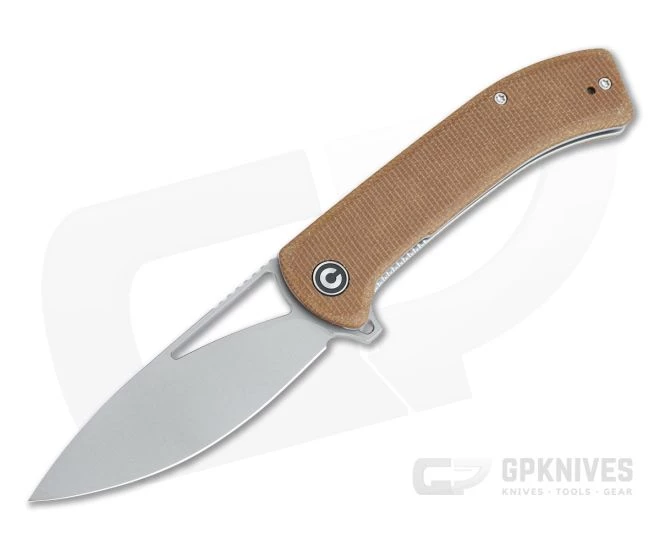 CIVIVI Riffle Gray Stonewashed 14c28n Brown Micarta Liner Lock Flipper C2024A 3 CIVIVI Riffle Gray Stonewashed 14c28n Brown Micarta Liner Lock Flipper C2024A