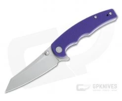 CIVIVI x Kaila Cumings P87 Folder Blasted Nitro-V Purple G10 Folding Knife C21043-2
