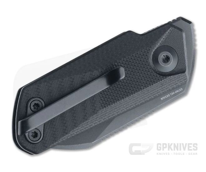 CIVIVI Ki-V Ostap Hel Black Stonewashed 9Cr18MoV Black G10 Slip Joint Top Flipper C2108B 4 CIVIVI Ki-V Ostap Hel Black Stonewashed 9Cr18MoV Black G10 Slip Joint Top Flipper C2108B - Image 2