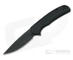 CIVIVI NOx Black Stonewashed Nitro-V Black G10 Frame Lock Flipper C2110C