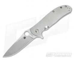 Spyderco Advocate CQI Titanium Flipper M4 Steel C214TIP
