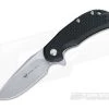 Steel Will Cutjack Mini Black FRN Flipper Satin D2 C22M-1BK -Outlet Flippers Store c22m 1bk