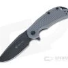 Steel Will Cutjack Mini Black Stonewashed D2 Gray FRN Liner Lock Flipper C22M-1GB