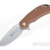 Steel Will Cutjack Mini Tan FRN Flipper Satin D2 C22M-1TN -Outlet Flippers Store c22m 1tn 1