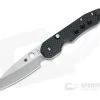 Spyderco Smock S30V Button Compression Lock Top Flipper Carbon Fiber C240CFP