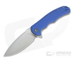 CIVIVI Praxis C803E Blue G10 9Cr18MoV Stainless Steel Liner Lock Flipper