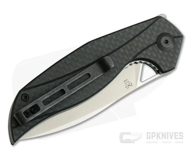 CIVIVI Anthropos Isham Black G10 & Carbon Fiber Satin D2 Liner Lock Flipper C903C 4 CIVIVI Anthropos Isham Black G10 & Carbon Fiber Satin D2 Liner Lock Flipper C903C - Image 2