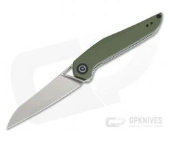 CIVIVI Mckenna Isham Green G10 Satin D2 Liner Lock Top Flipper C905B