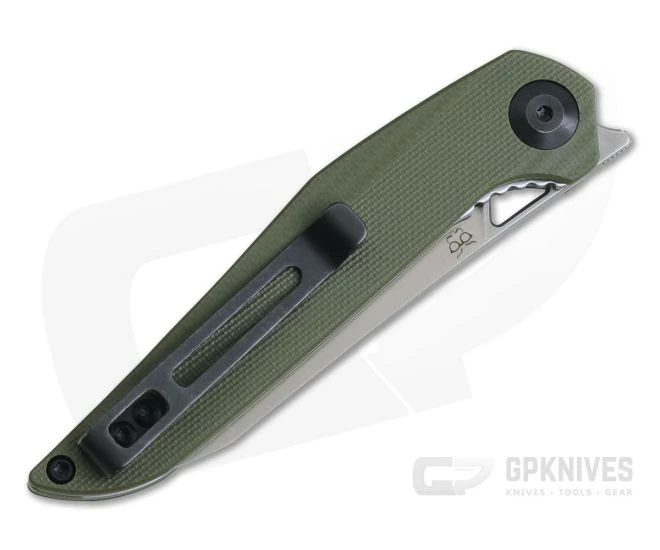 CIVIVI Mckenna Isham Green G10 Satin D2 Liner Lock Top Flipper C905B 4 CIVIVI Mckenna Isham Green G10 Satin D2 Liner Lock Top Flipper C905B - Image 2