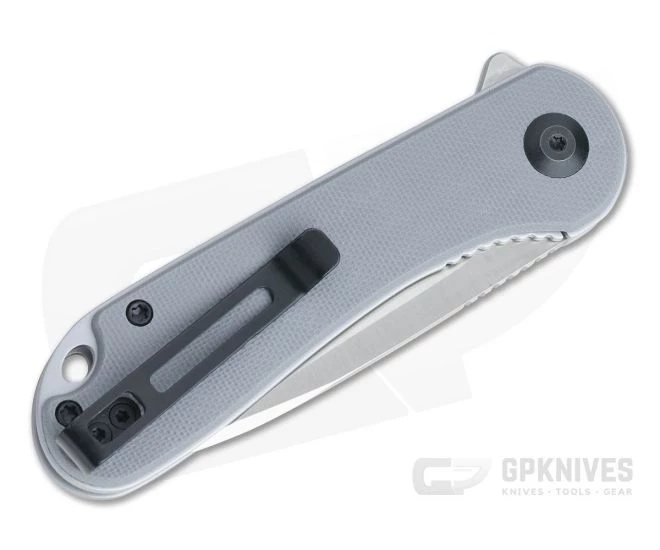 CIVIVI Elementum C907B Gray G10 Satin D2 Liner Lock Flipper 4 CIVIVI Elementum C907B Gray G10 Satin D2 Liner Lock Flipper - Image 2